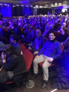 Le grand débat des élections du Conseil d’État de Genève dans la salle de l’Alhambra, Léman Bleu, Le Temps, 1 mars 2023