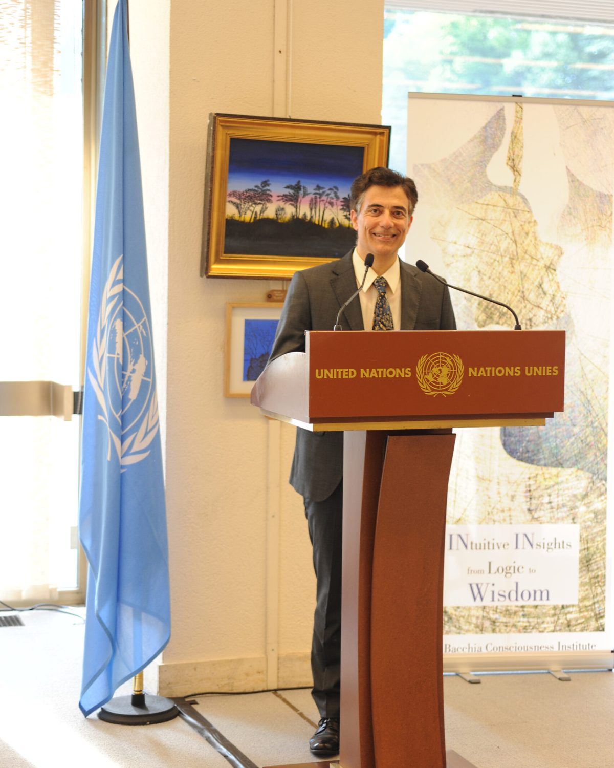 Christian-Pauletto-keynote-speech-at-United.Nations.Office-Geneva-UNOG-art-and-health-image-personnel Keynote speech Christian Pauletto, Palais des Nations, ONUG - UNOG, Art to be Alive